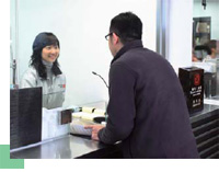 Make an appointment and enjoy priority registration service