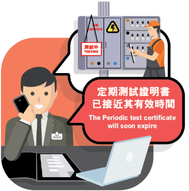The Periodic Test Certificate will soon expire