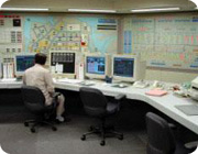 區域供冷系統中央製冷站控制室
