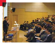 A lot of trade members took part in the train-the-trainers workshops