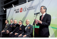 Mr. HO Kwong-wai, Director, delivered his speech