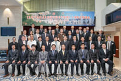 Group photo of the working group on electrical products and trade members from the Mainland and Hong Kong