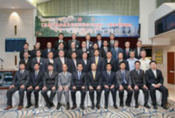 Group photo of the working group on energy efficiency and trade members from the Mainland and Hong Kong