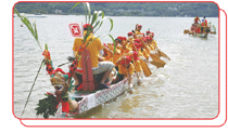 Photo taken on our paddlers during the competition