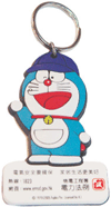 Photo on the Doraemon key ring