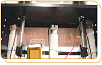 Unsuitable components are used for connection, support and wiring