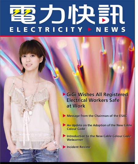 Cover of the Electricity News (9th Issue)