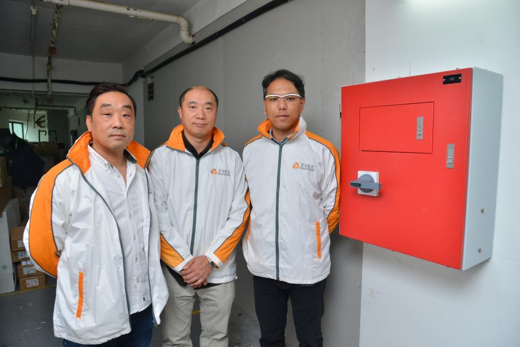 定安工程有限公司 馮紀偉、蘇敬康、周耀晃