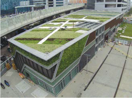 采用区域供冷系统的建筑物