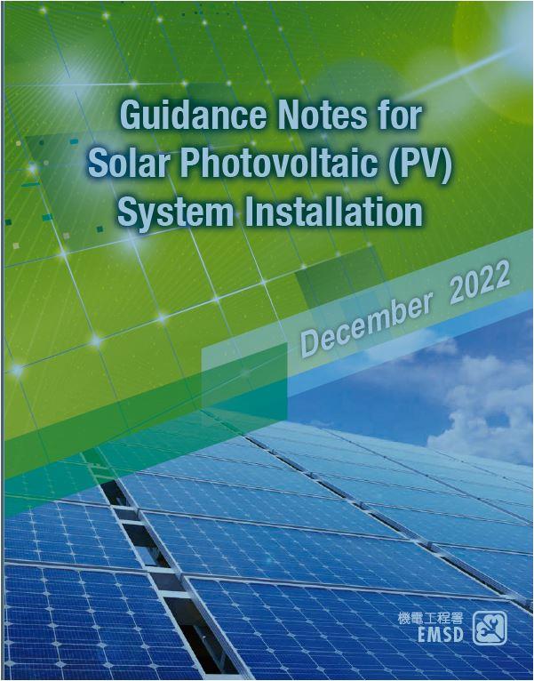 Guidance Notes For Solar Photovoltaic (PV) System Installation