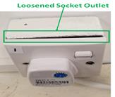 Loosened Socket Outlet