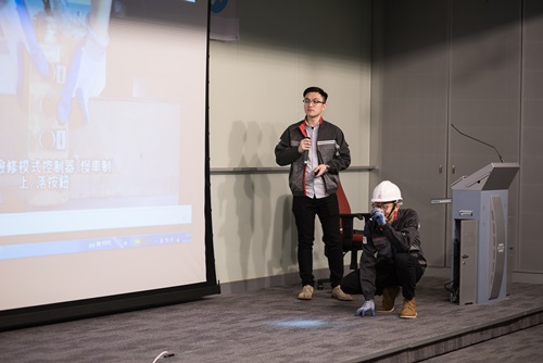 决赛日汇报片段 &mdash; 电扶梯检修模式提示灯和蜂鸣器