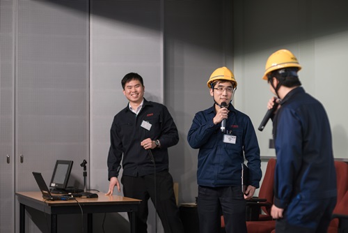 决赛日汇报片段 &mdash 升降机外门开启便携式防堕护栏组合