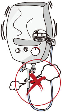 如在出水喉管加装开关掣，储水缸内的压力便无从释放