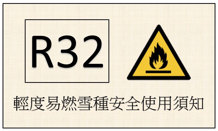 R32雪种安全使用须知