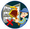 用工具如刷子或吸尘器进行清洁掣柜时，意外地接触到或将工具跌进掣柜内仍带电的部份
