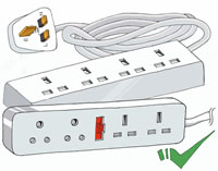 装有安全活门的拖板