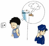 应将操作不正常热水器交由有经验的技师检查