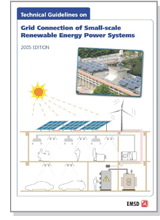 小型可再生能源發電系統與電網接駁技術指引的封面