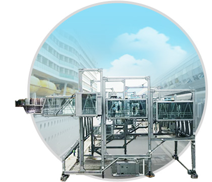 我們正進行船隻航行服務系統更新工程，藉以改善海港交通