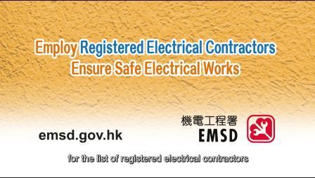 Employ Registered Electrical Contractor for Electrical Work