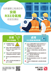 在新建筑工程项目中安装R32冷气机的安全须知 PDF