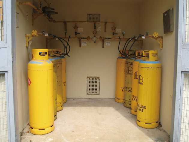Storage of LPG Cylinders