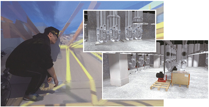 嶄新的虛擬實境場地訓練，加強學員的臨場應變能力。