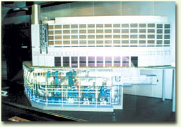 A model of a district cooling centre