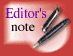 Editor's note