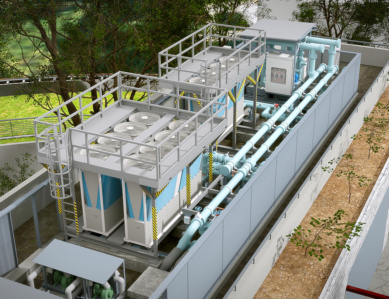 首個MiMEP先導項目 — 大龍獸醫化驗所更換製冷機組，把安裝時間由原本的90天縮減至38天，工程質素、效率及安全顯著提升。