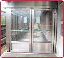 Emergency escape doors