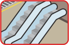 Icon of Escalators