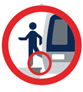 Be aware of the gap between the platform and the train
