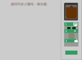 遇到列車火警時，乘客應怎樣做?